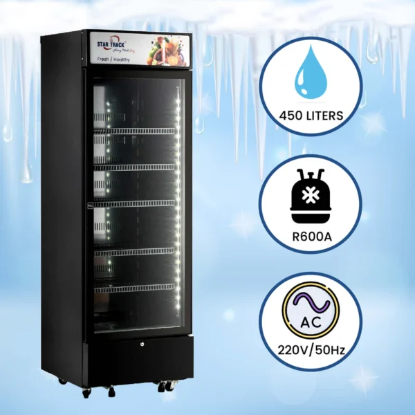 Réfrigérateur vitrine UF ST FRG 450L