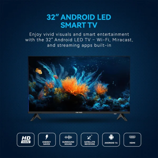 Télévision Startrack 43″ Smart TV