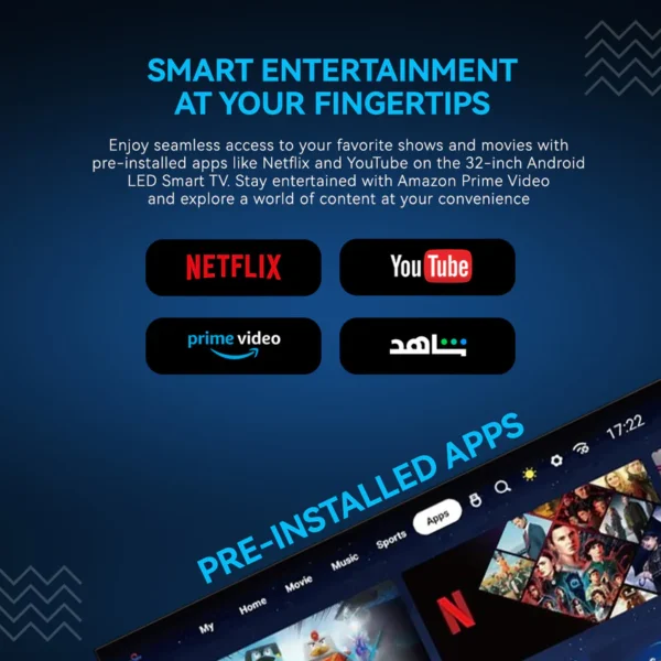 Télévision Startrack 43″ Smart TV