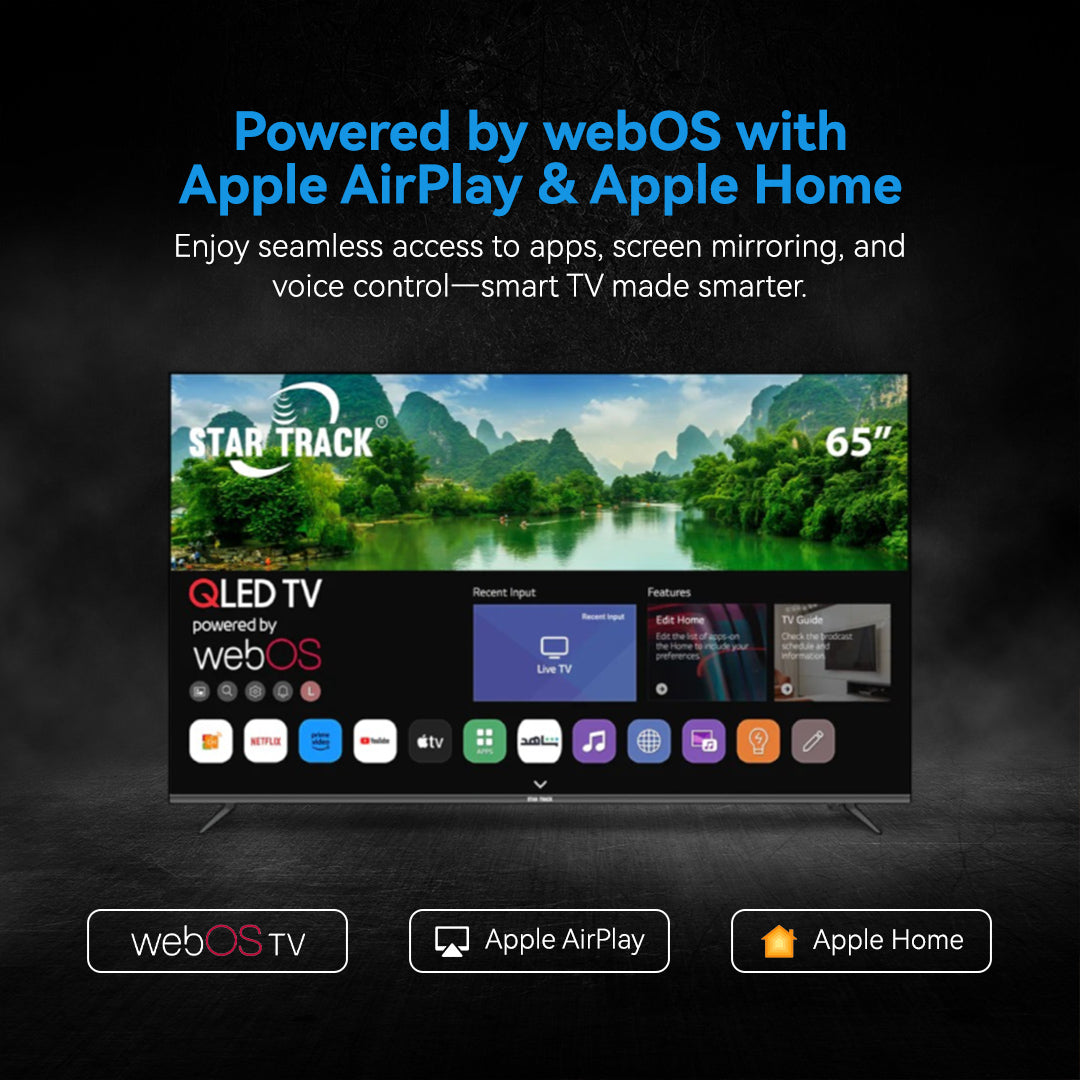 Téléviseur QLED 4K 65 pouces :HDR10, Dolby Audio, Quantum Dot Qualité d'image Ultra HD exceptionnelle. – Image 4