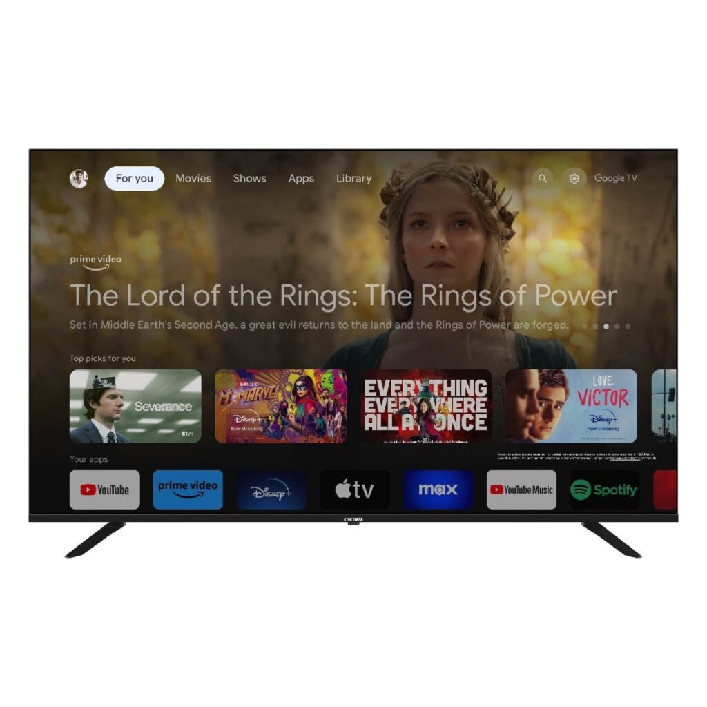 Télévision Startrack 65″ Google TV
