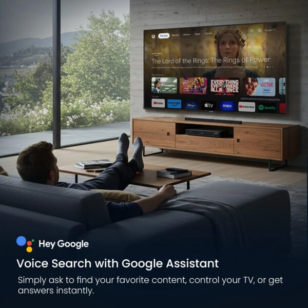 Télévision Startrack 65″ Google TV