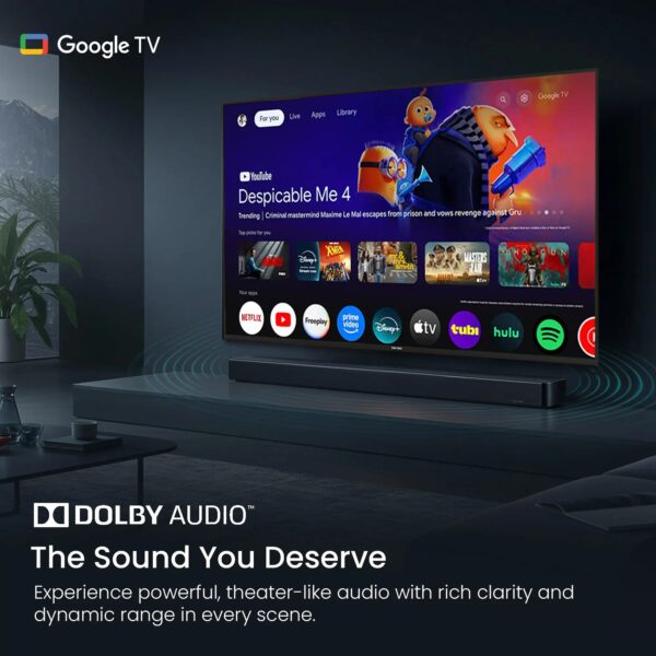 Télévision Startrack 65″ Google TV
