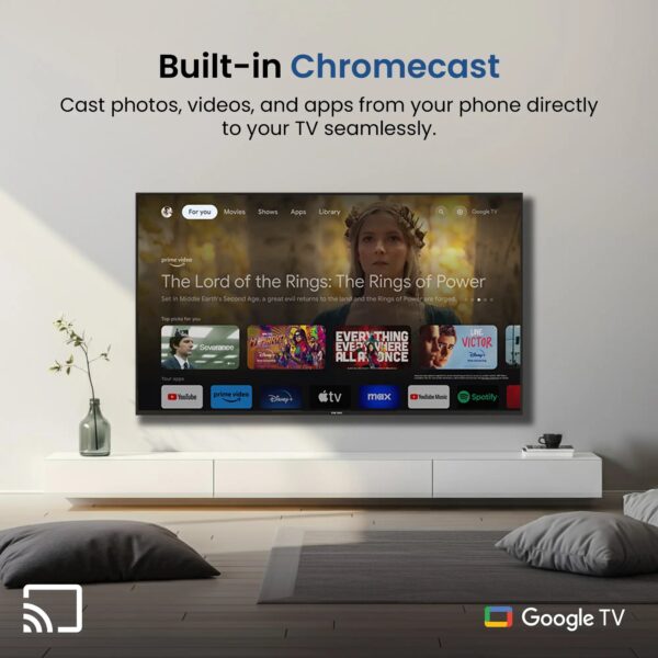 Télévision Startrack 65″ Google TV