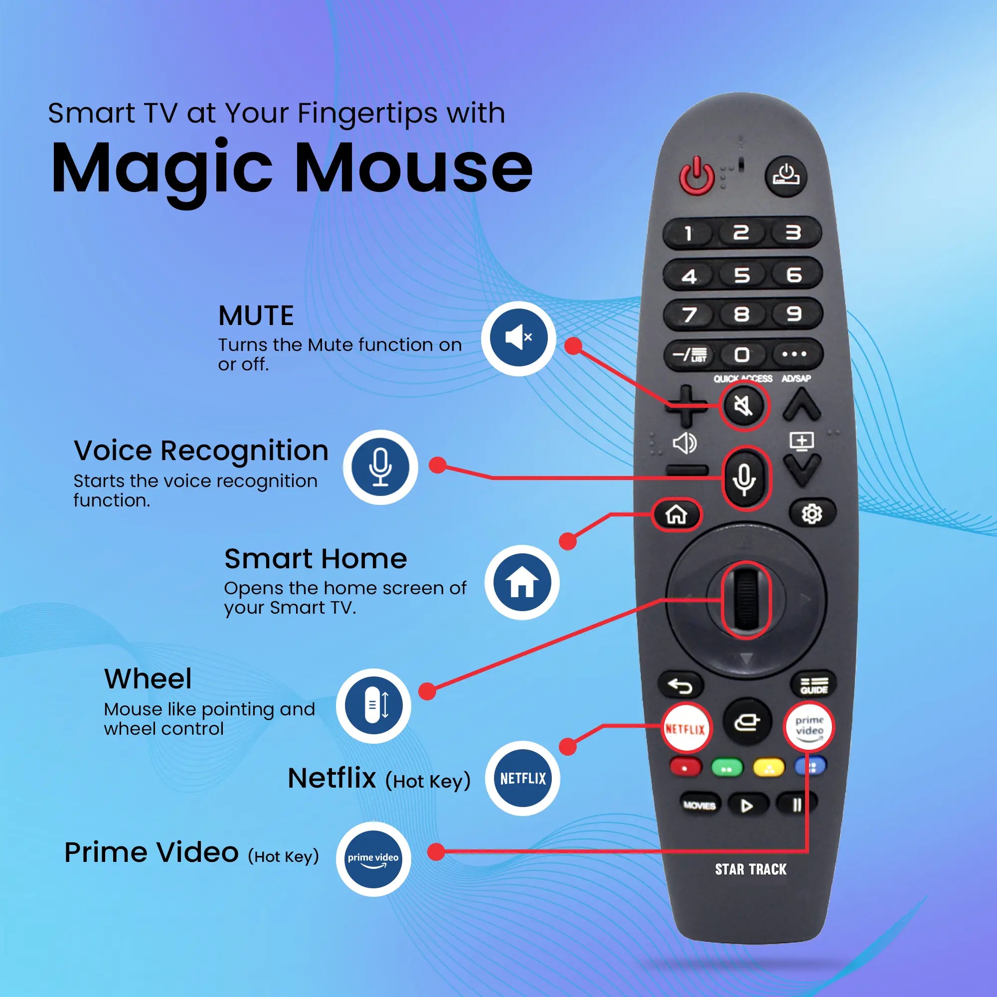 Télévision STARTRACK 75 pouce WEB OS – Image 8